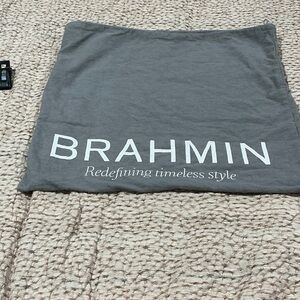 Brahmin Charcoal dust bag